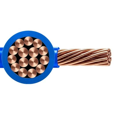 Fil flexible isolé en PVC basse tension H07V2-R